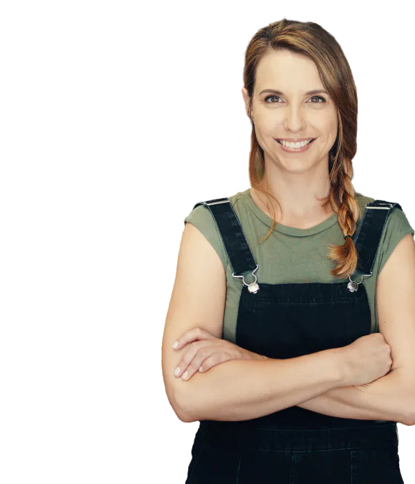 Store Manager with arms crossed