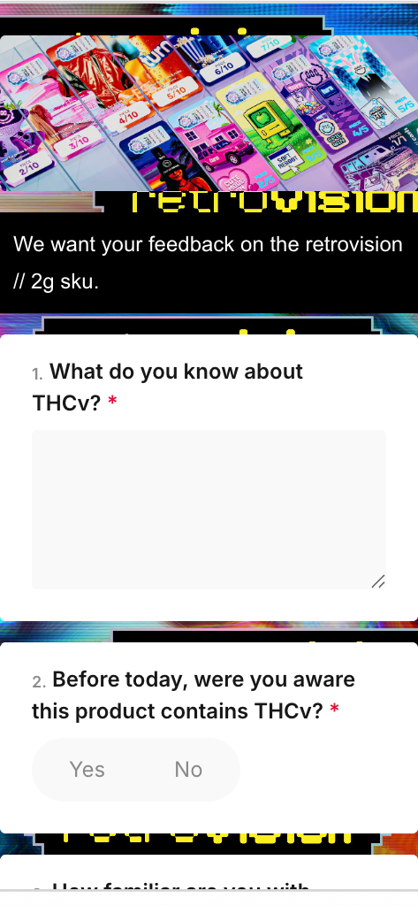 retrovision feedback Course intro